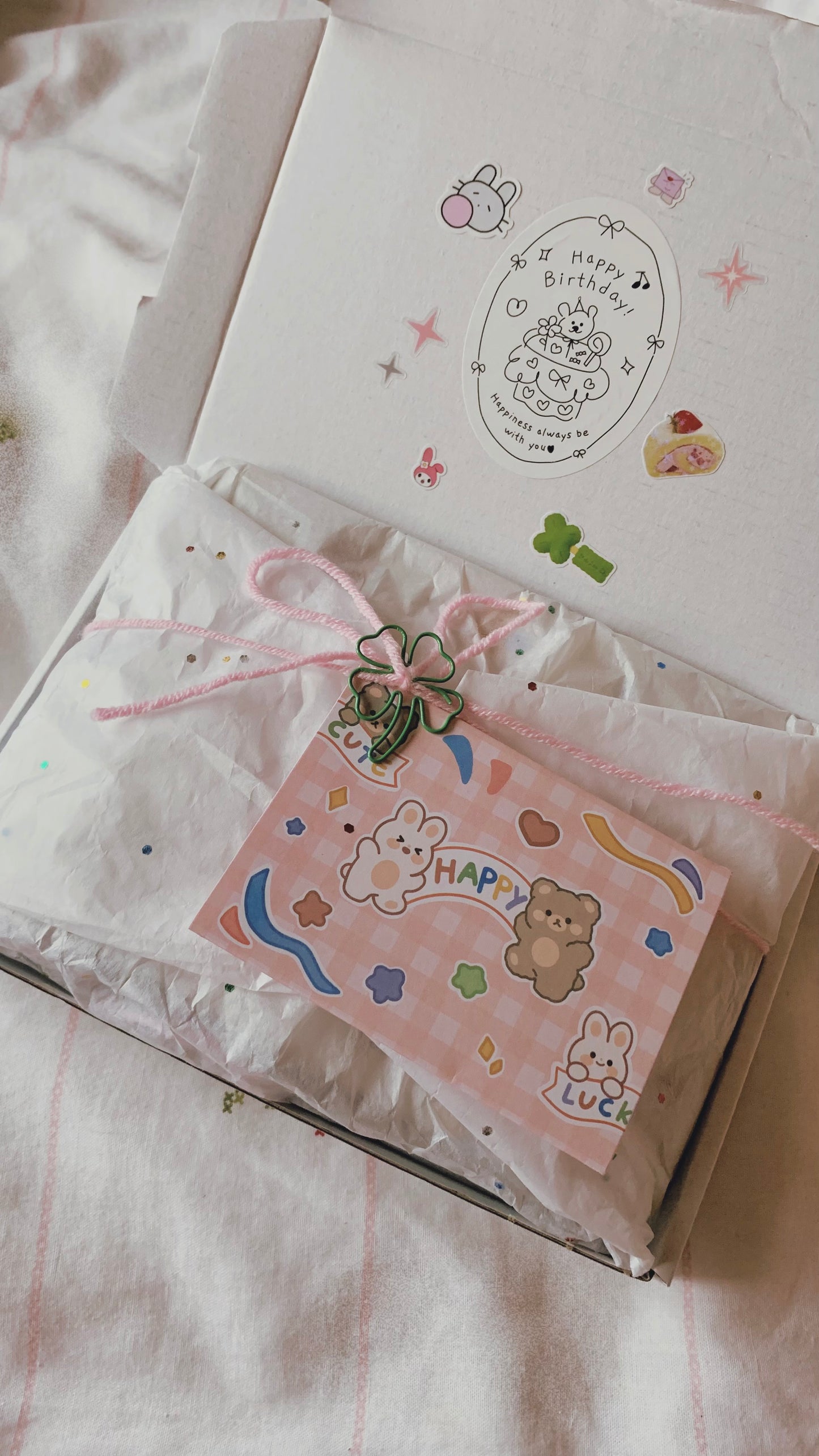 the MINI birthday box