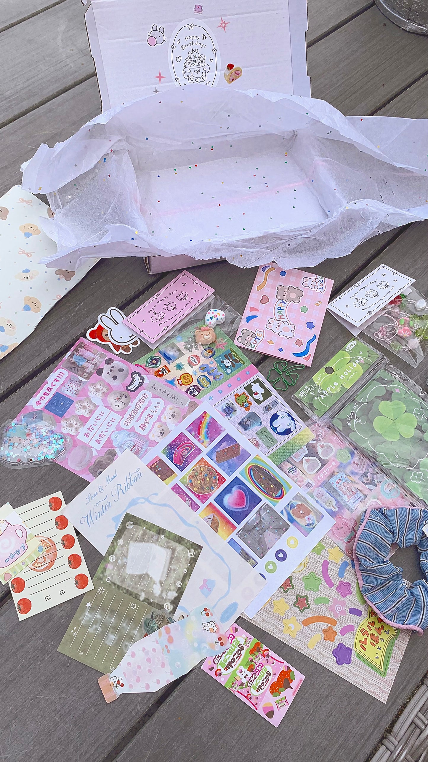 the MINI birthday box