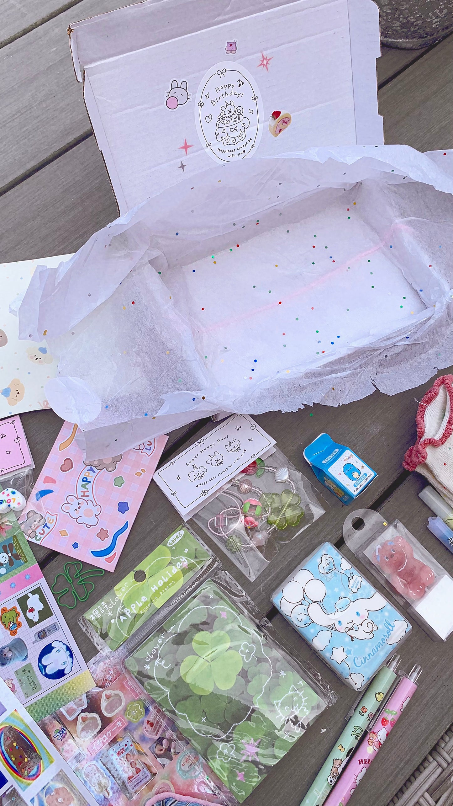 the MINI birthday box